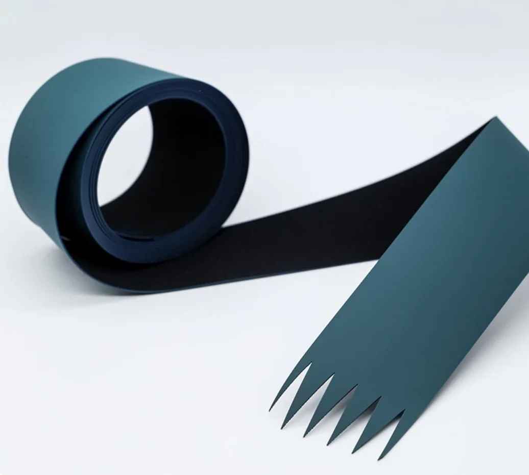 2PCS 1000x8x0.8MM Rubber Anti-static Elastic Conveyor Flat Belt