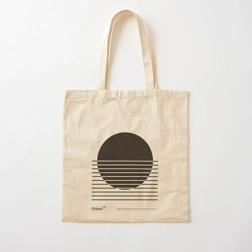

Shapes 07 Tote Bag shopping bag logo Women's bag Canvas Tote