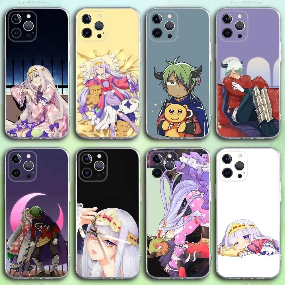 

Sleepy Demon C-Castle Phone Case For iPhone 17,16,15,14,13,12,11 Pro,Max,Plus,X,XS,XR,SE4,E Mini Transparent Soft Cover