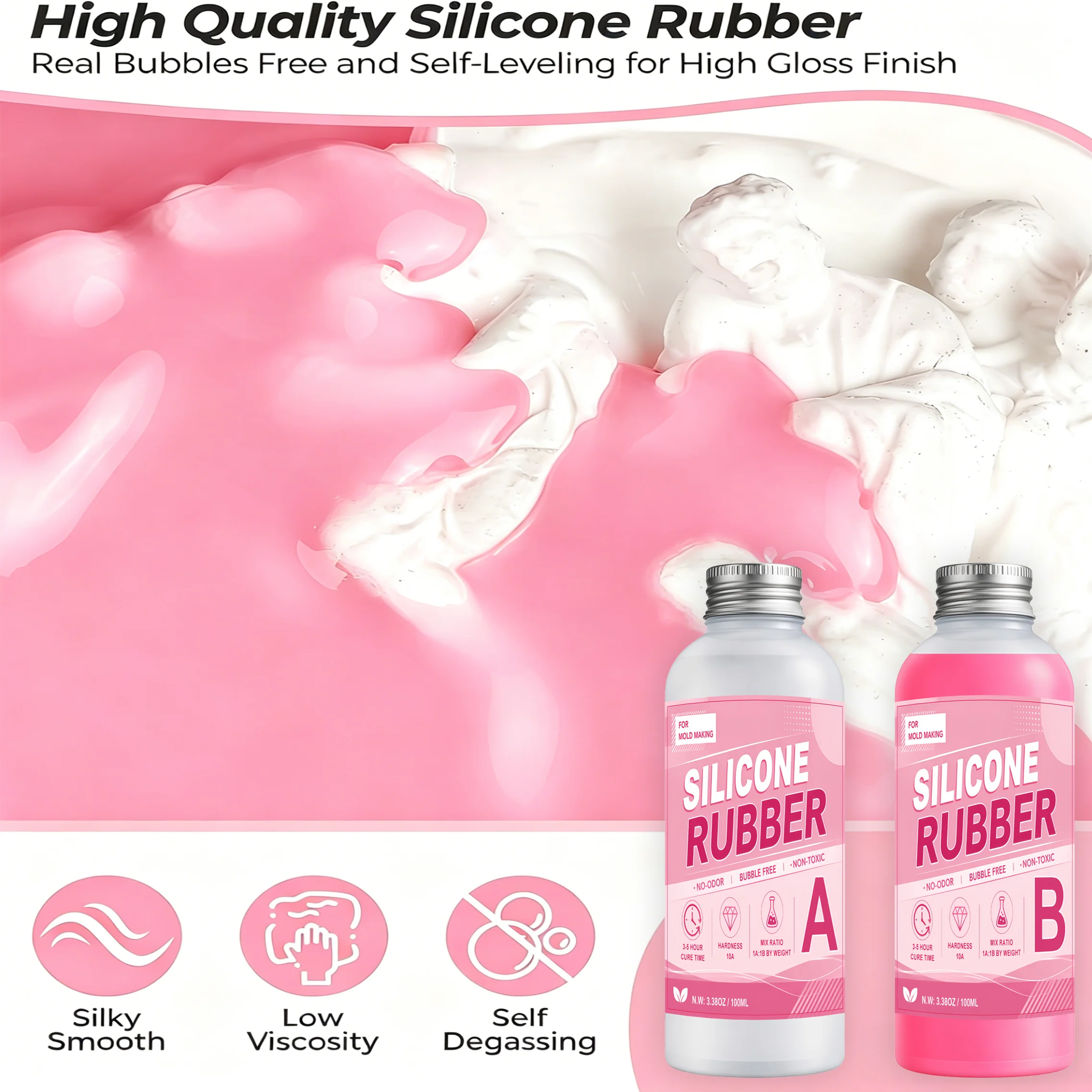 Liquid Silicone Rubber-Perform - Soap Making Experiment ulasan dan harga