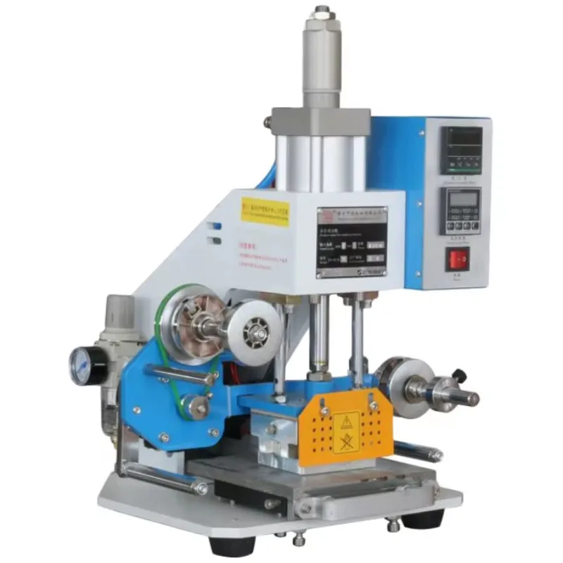 

Gold Foil Automatic Digital Leather Logo Embossed Hot Stamping Machine