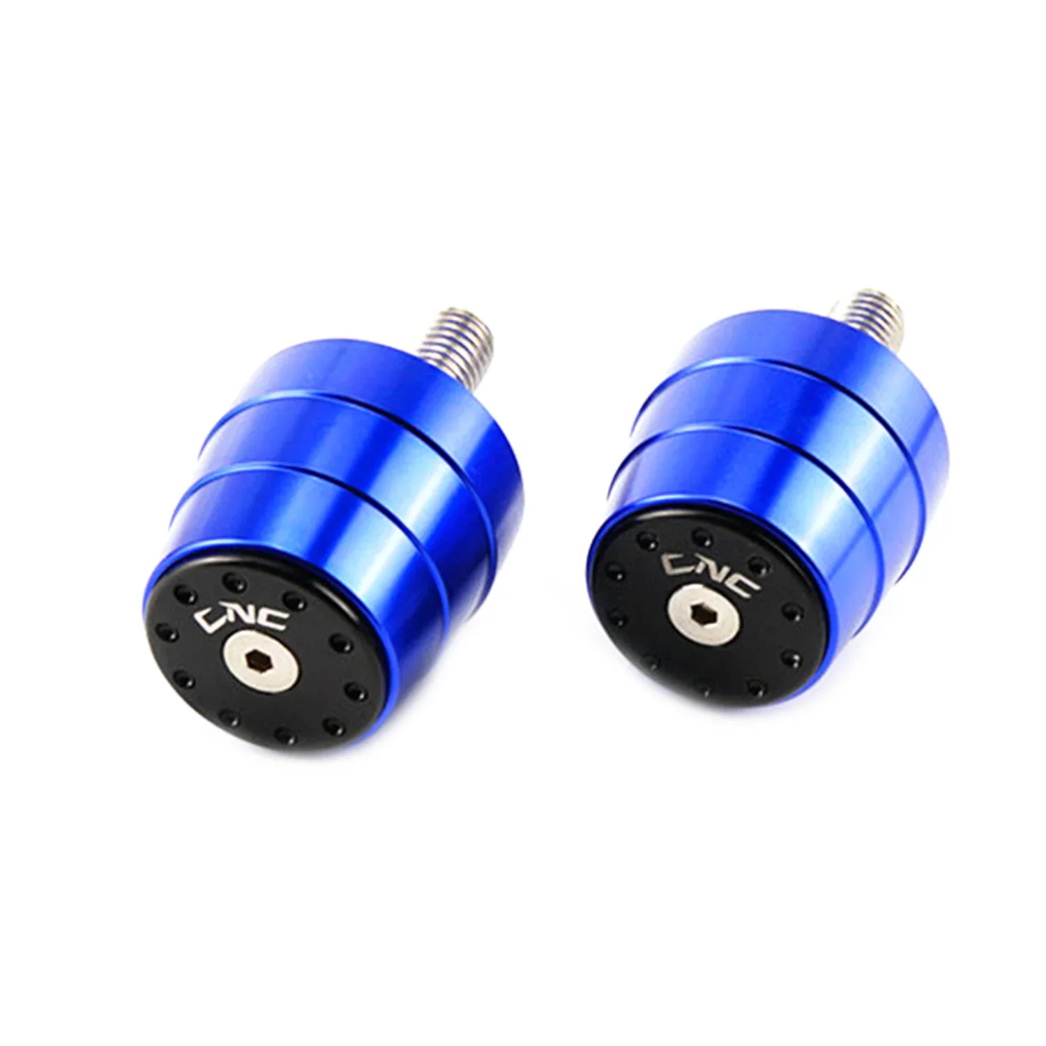 CNC Motorcycle Bar End Weights for BMW S1000RR S1000R S1000XR HP4, Anti-Vibration Handlebar Caps (Black/Red/Gold/Blue/Titanium)