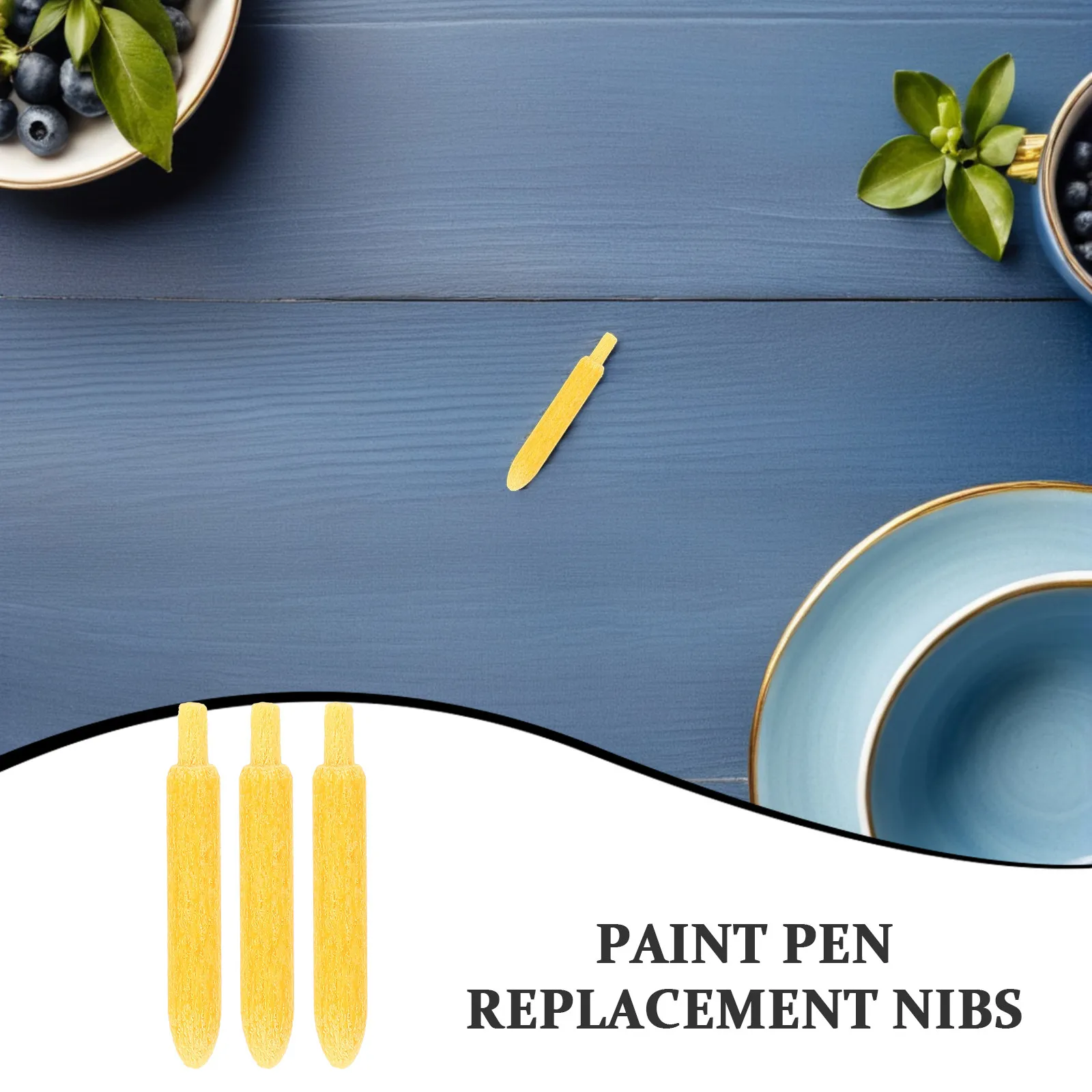 60pcs Replacement Paint Marker Nibs for Acrylic Pens – Fine Precision Tips Compatible with Most Art Markers