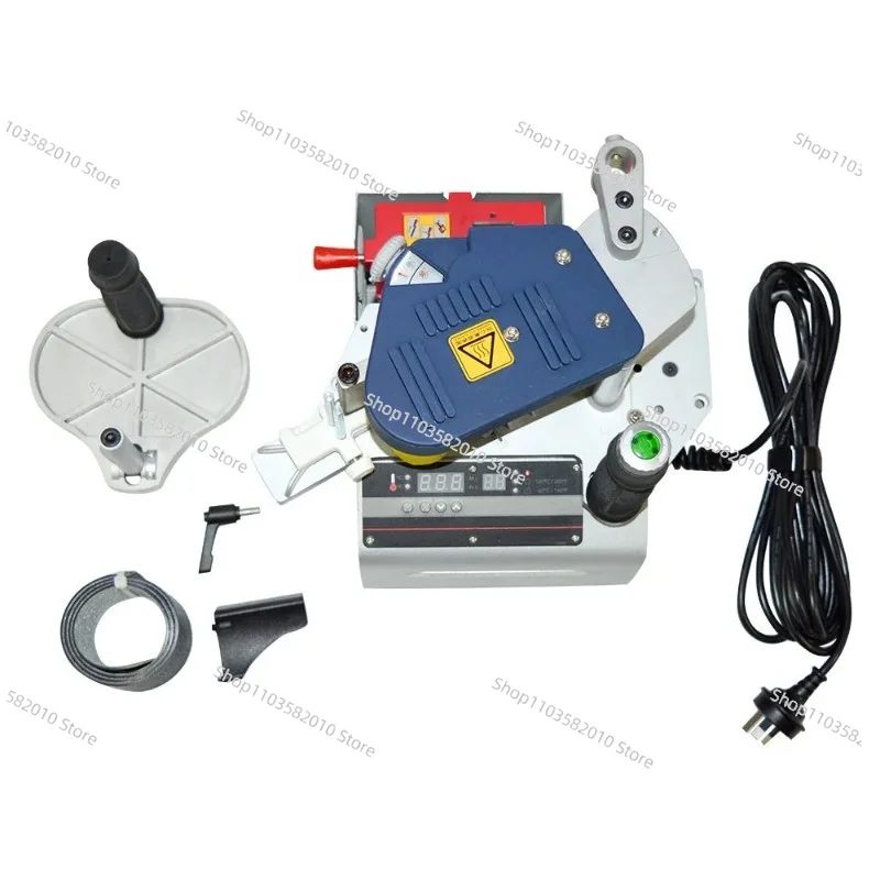 BR500 Portable Curve Edge Bander, Mini Woodworking Edge Banding Machine 220V