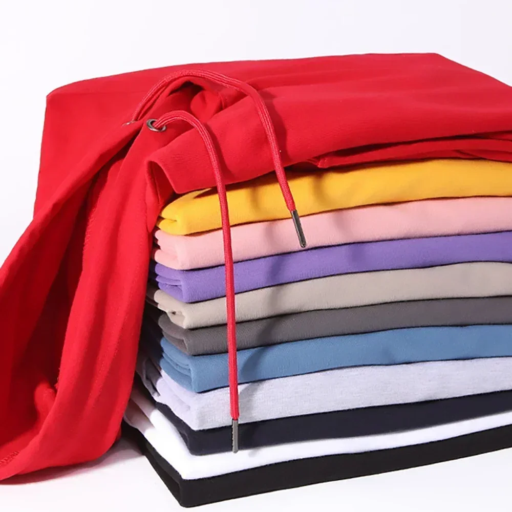 Толстовка женская с капюшоном и принтом, большого размера