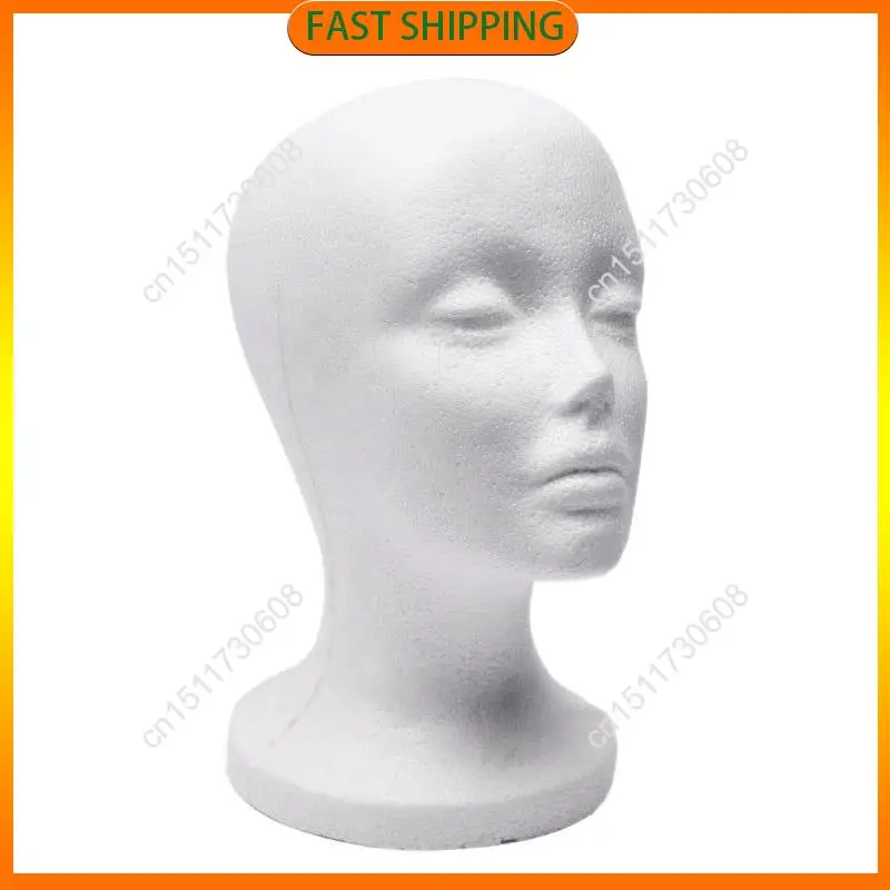 

Buy Now Foam Mannequin Head Model Sunglasses Eyeglass Stand Hat Cap Display Holder Headset Mannequin Head Display Stand Rack