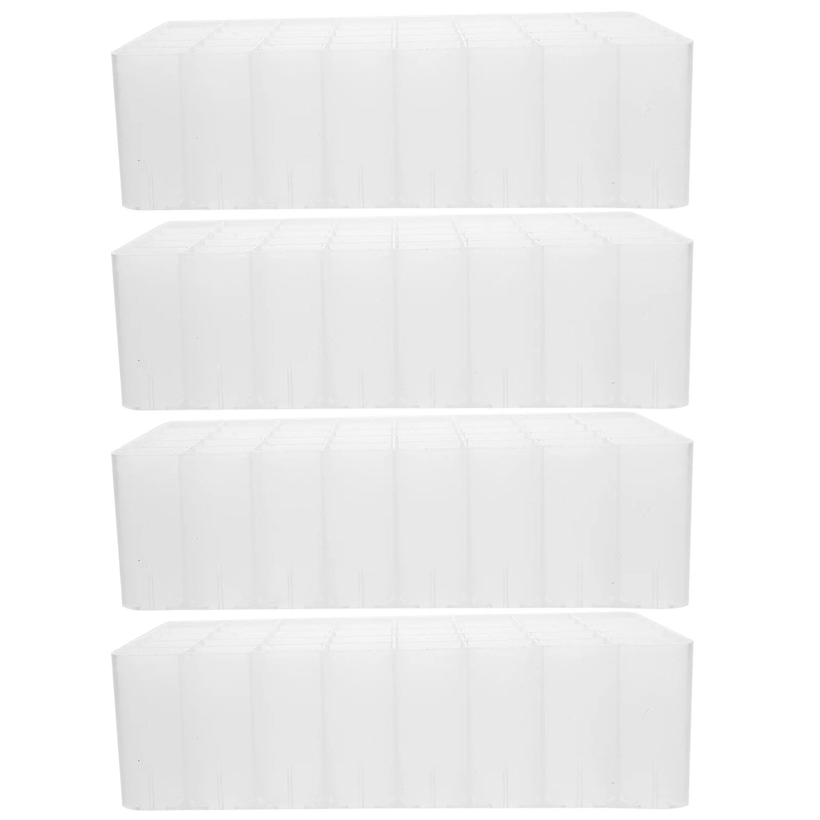 

4pcs Marker Stand For Markers Pen Storage Desk Accessories Premium Plastic Pens Box Storage Holder Base Holder