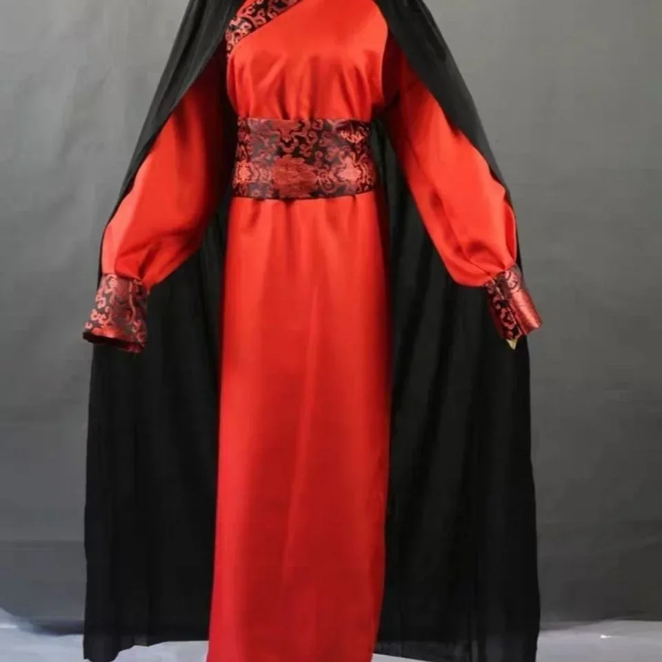 Hanfu-espadachín chino  la dinastía Ming, ropa  pez volador, pasta  Saman  arrastre Original, protectores reales para ho