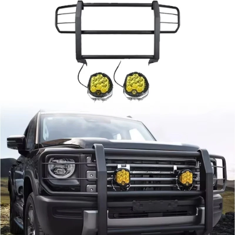 Bulk Supply Front Bullbars Off-Road Bumper Bull Bars with Light for Haval Raptor Haval  V7 H7 Accessories