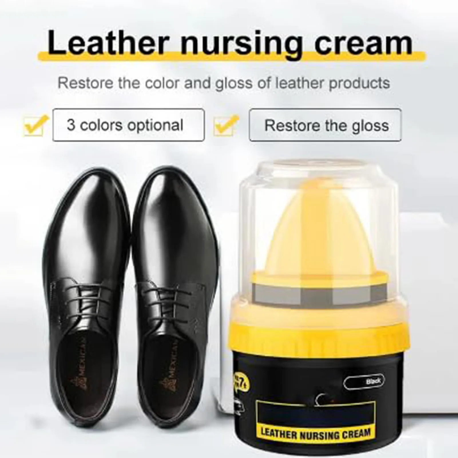 Leather Repair Cream Liquid Shoe Polish Nursing Shoes Leather Cleaner Shoes Polishing for Leather Shoes Sofa Seat Renovation