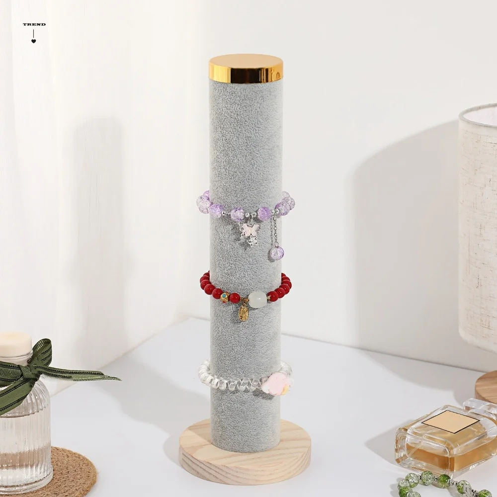 

Organizer Stand Jewelry Display Bracelets Bracelets Watch Velvet Rack Jewellery Stand Holder Hairband Display Hair Tie