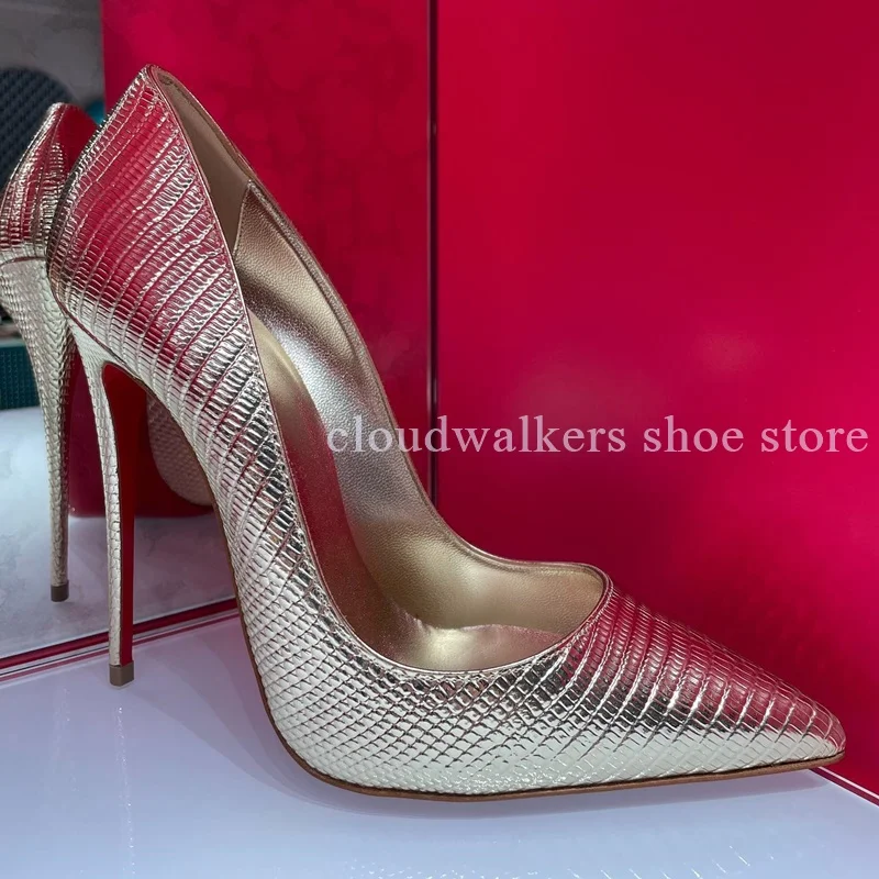 

Gold Pleated Textured Wrapped Pointed Toe High Heels Mature Ladies' Work Suit Pumps 12Cm Heels Party Dress Evening Bling Shoes