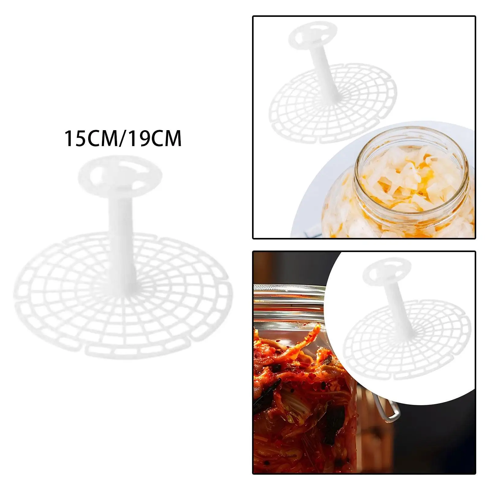 Pickling Jar Pressure Tool Cabbage Press for Making Kimchi Home Restaurant