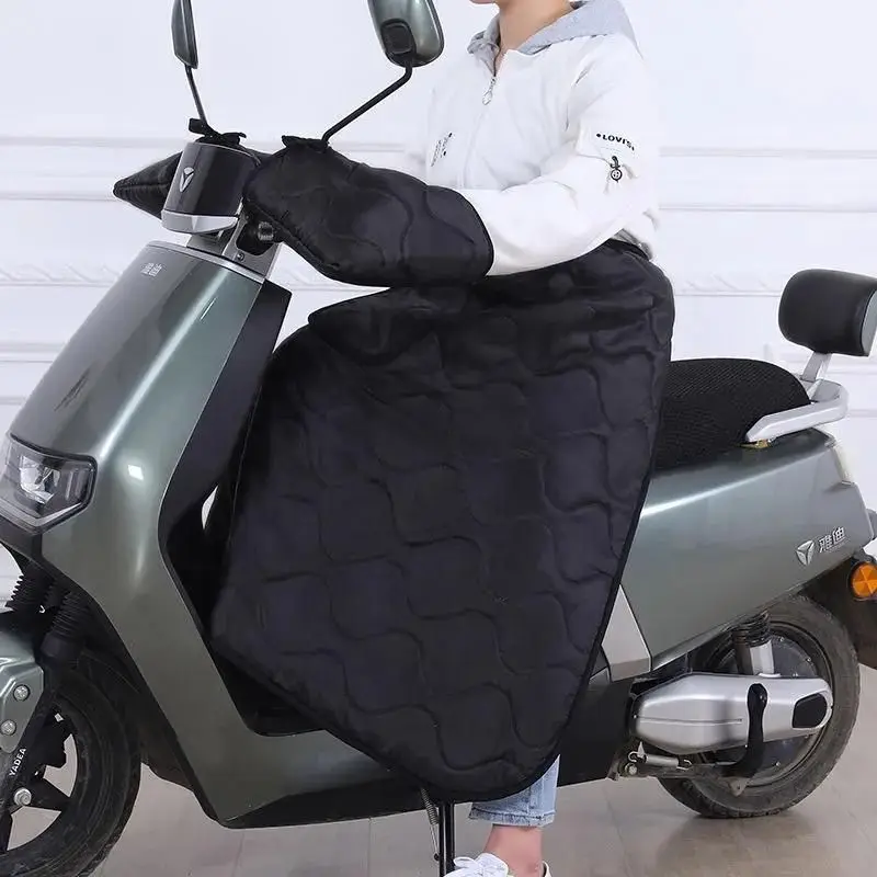 Leg Apron Thermal Blanket Scooters Leg Warmers Winter Cover Knee Pads Plush Thicken Waterproof Windshield  Prevent Cold Quilt