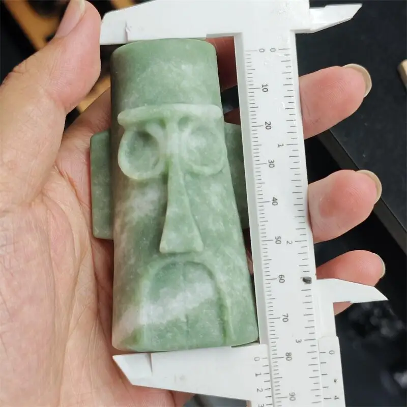 8CM Natural Pink Opal Giant Stone Statue Carving Witchcraft Ornaments Home Decoration Accessories Room Decor Gift 1PCS