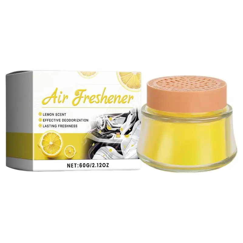 Lemon Car Air Freshener Portable Automotive Air Fresheners Car lemon Perfume Long-Lasting for Birthday Christmas New Year Easter