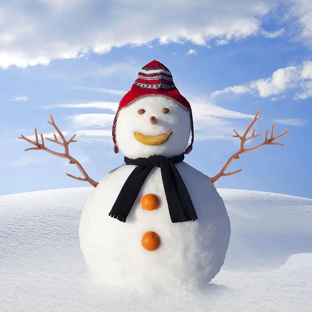 

20pcs Plastic Antler Accessories Realistic Snowman DIY Branches Christmas Decor Artificial Tree Stems Plastic Decors