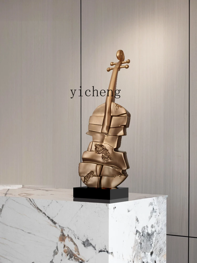 

Light Luxury High-End Creative Violin Decoration Home Living Room Entrance Decoration Crafts