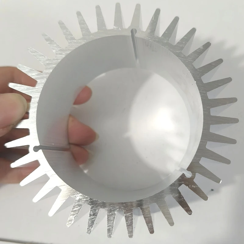 99x70mm 10 to 100mm long Round LED Heatsink Radiator Aluminum Heat Sink Radiator Household Lamp Replaceable customize