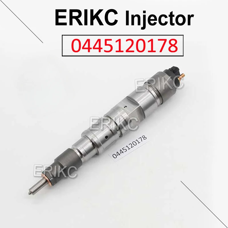 

ERIKC 0 445 120 178 Original Common Rail Injection Nozzle 0445120178 Oil Auto Engine Injector Spray 0445 120 178 for Bosch JAMZ