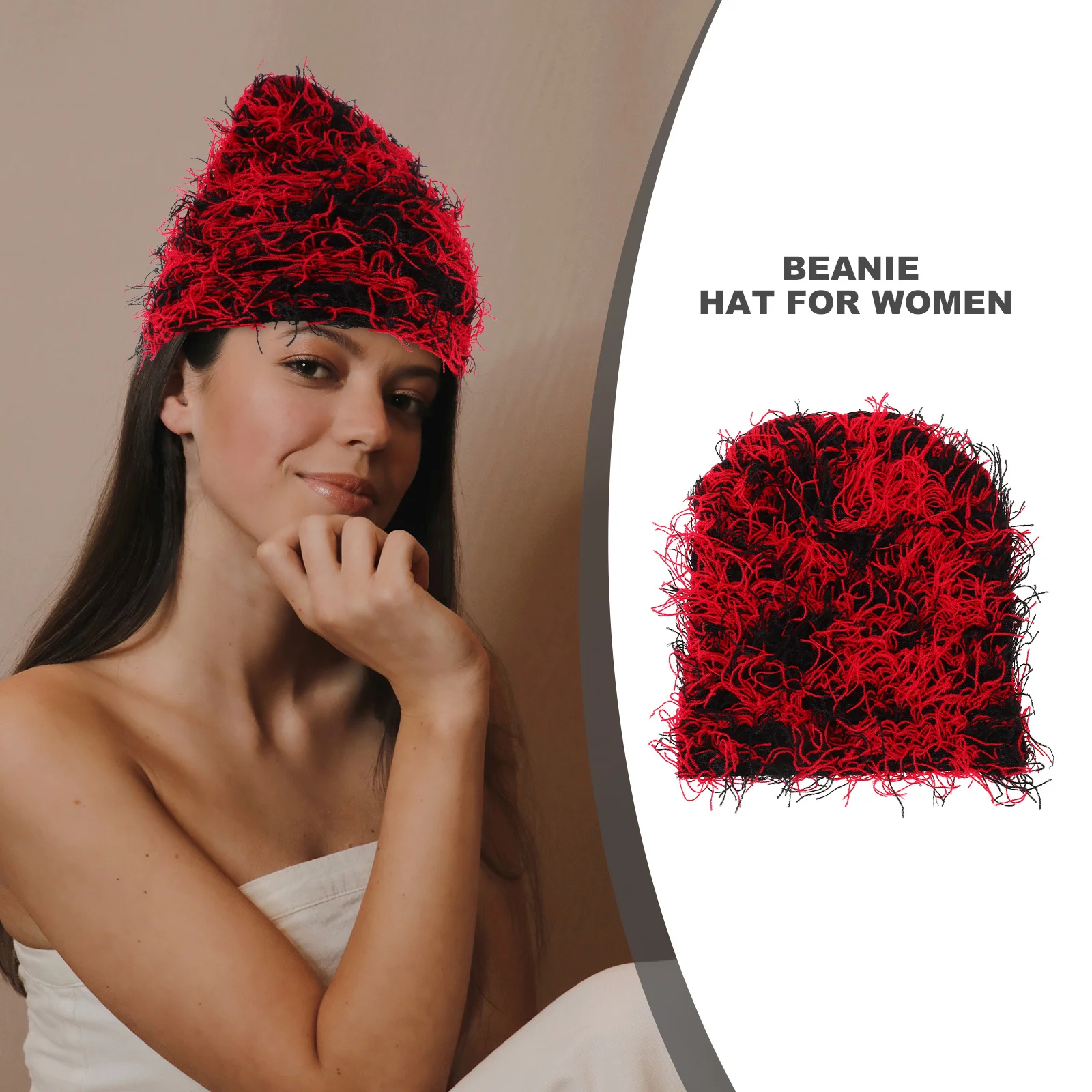 

Wool Cap Hair Men Slash Beanies for Knit Warm Hat Women Trendy Hats Soft Berets Woman