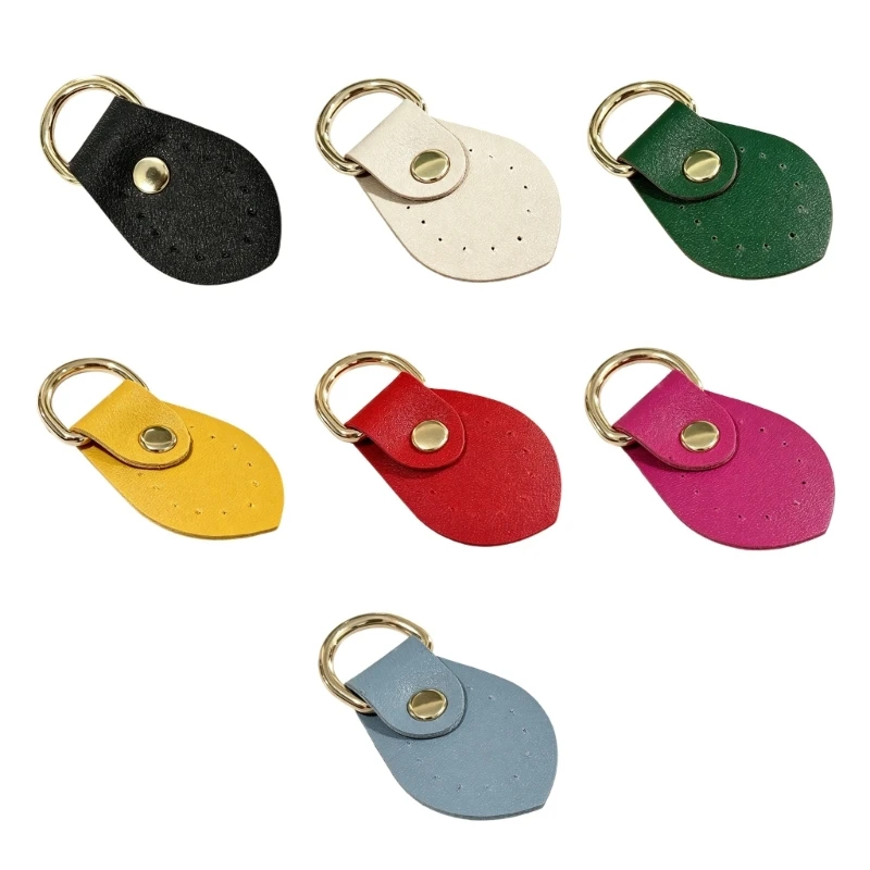 Purse Strap Mount Hook For Handbag,Sew On Leather Buckle Bag Hanging Connectors Set of 10 with Gold Tone Metal Hoops and Ready