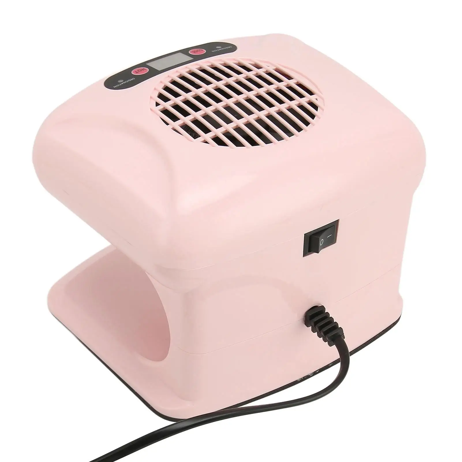 Ventilateur de durcissement rapide pour manucure et vernis à ongles, température touristique pour sèche-ongles avec capteur infrarouge, air frais et chaud, 300W