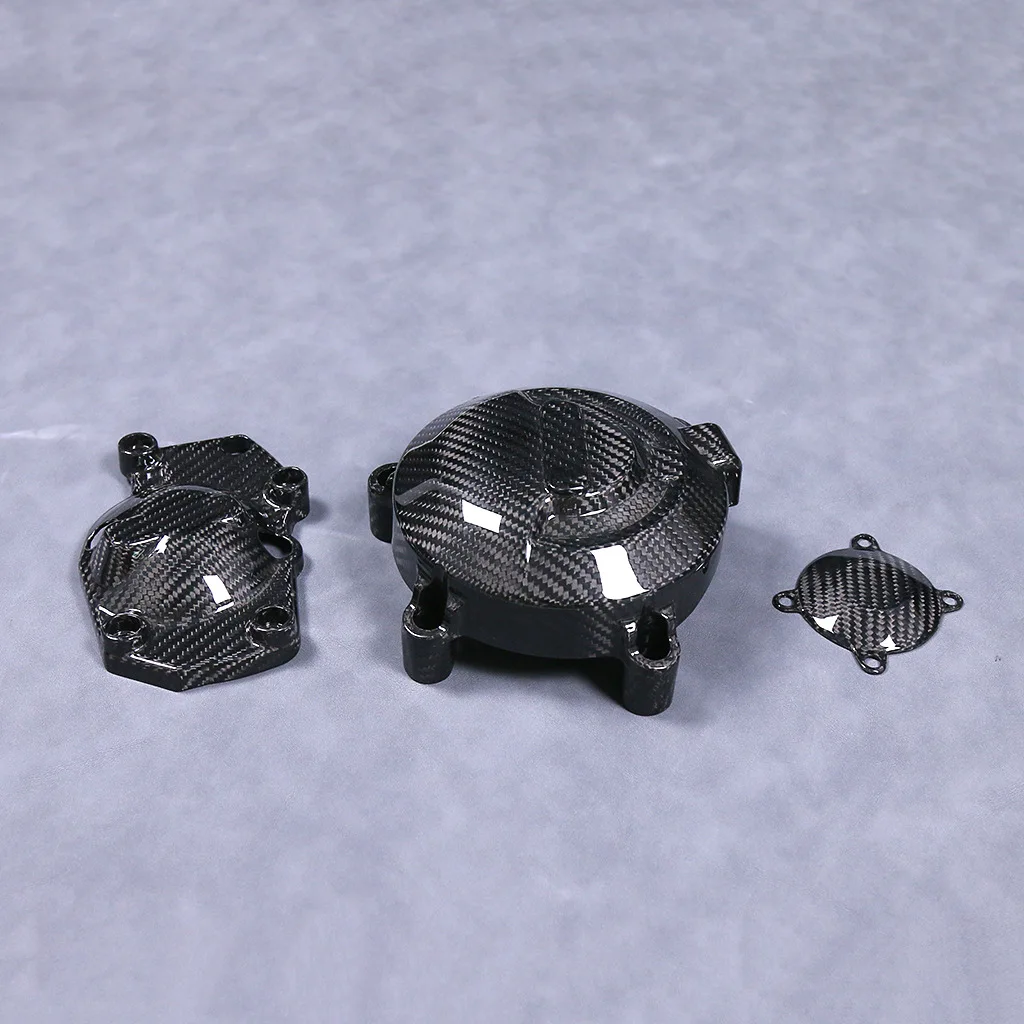 

Suitable For Triumph Triple 765RS Accessories Carbon Fiber Engine Side Cover Protective Cover Combination