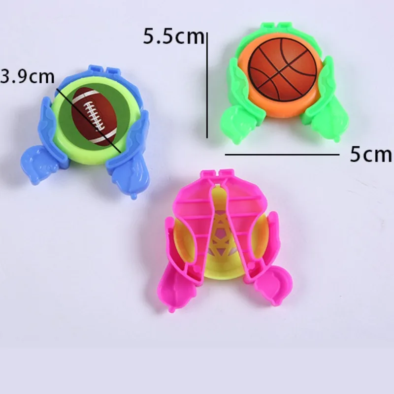 1 stks Mini Vliegende Schotel Handheld UFO Katapult Speelgoed voor Kinderen Verjaardagsfeestje Gunst Behandelen Gast Geschenken School Goodie Bag vulstoffen