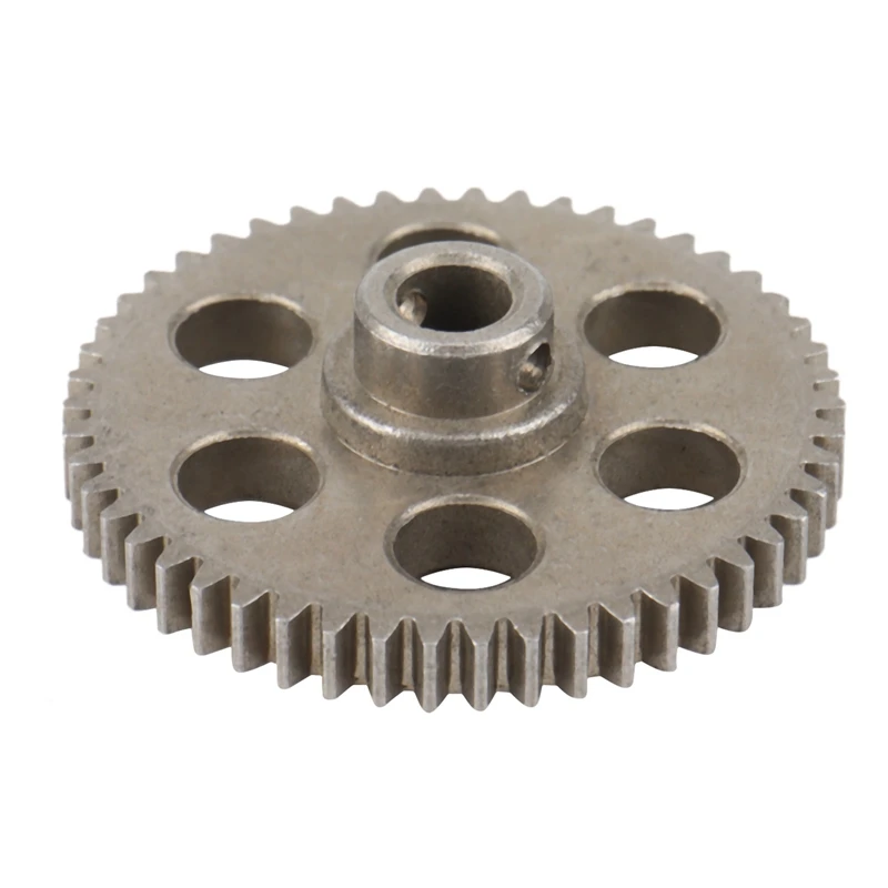 2 Set For HBX 16889 16889A 16890 16890A RC Car Parts Accessories, Metal Spur Gear & Metal Differential Driving Gears