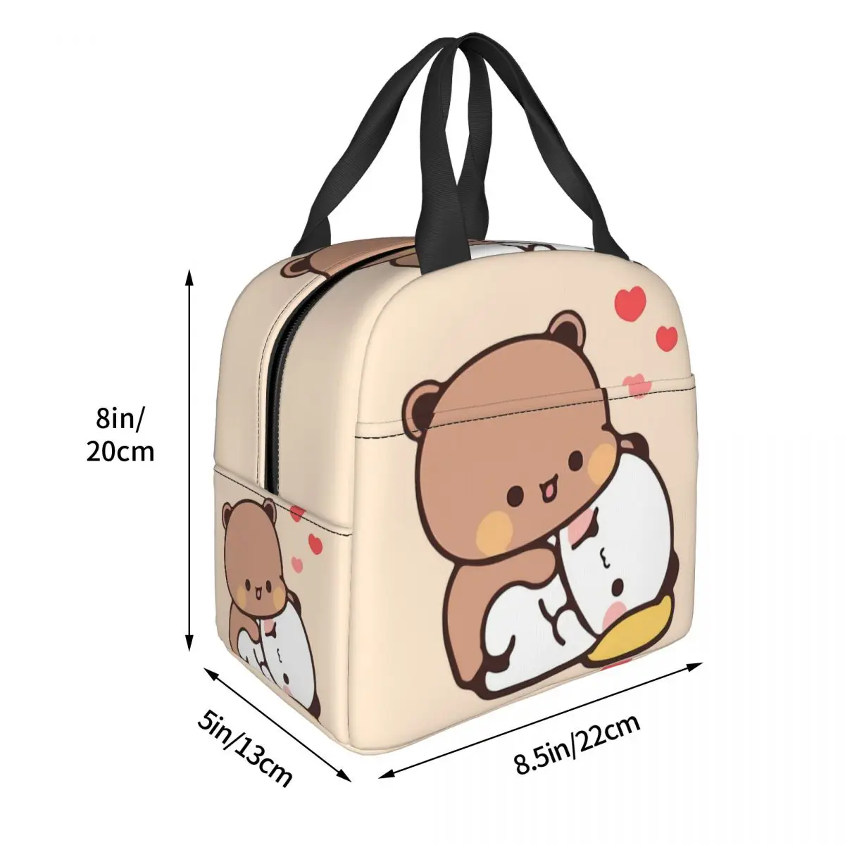 Hug Lunch Bag Box Bubu Dudu Cartoon Children Aluminum Bag Foil Portable Lunchbox