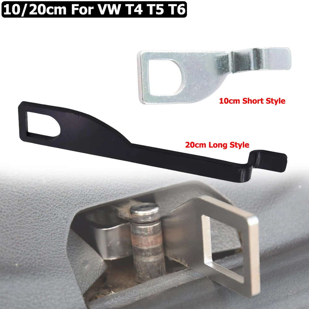 10/20cm Tailgate and Barn Door Standoff Holder Fresh Air Vent Lock Extension Hook Car Accessories For VW T4 T5 T6