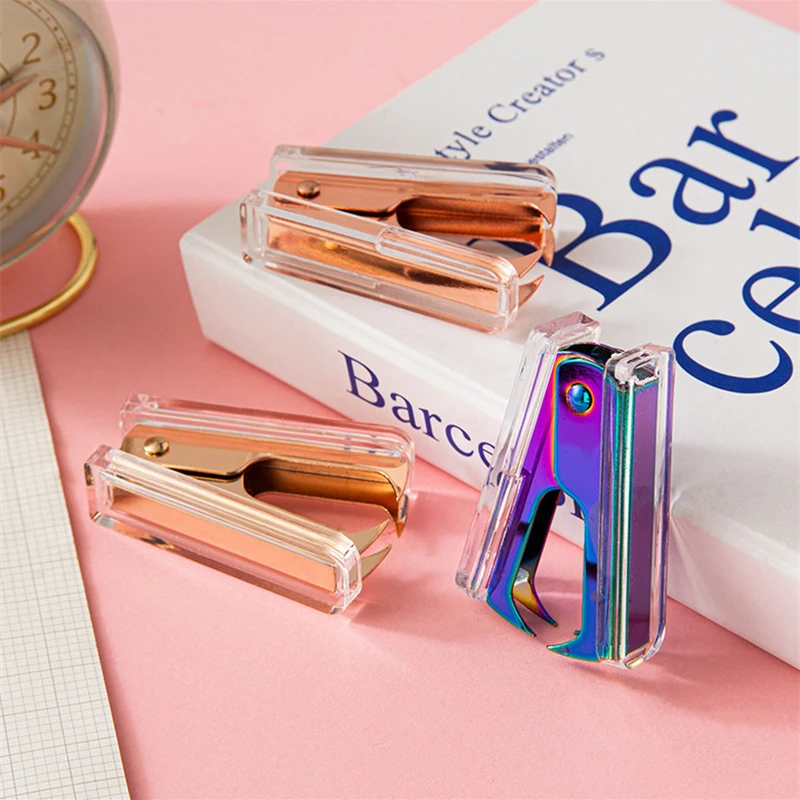 

New Staple Remover Staples Office Supplies General Mini Stapler Removal Nail Out Extractor Puller Stationery Tools 1PC