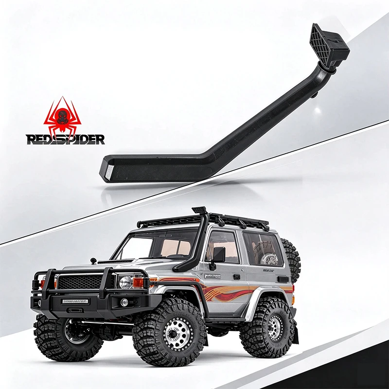 Simulated Plastic Snorkel Air Intake Decor For 1/10 RC Jeep Wrangler TRX4 SCX10 D90 Cherokee FMS WLtoys RC Car Shell Accessory