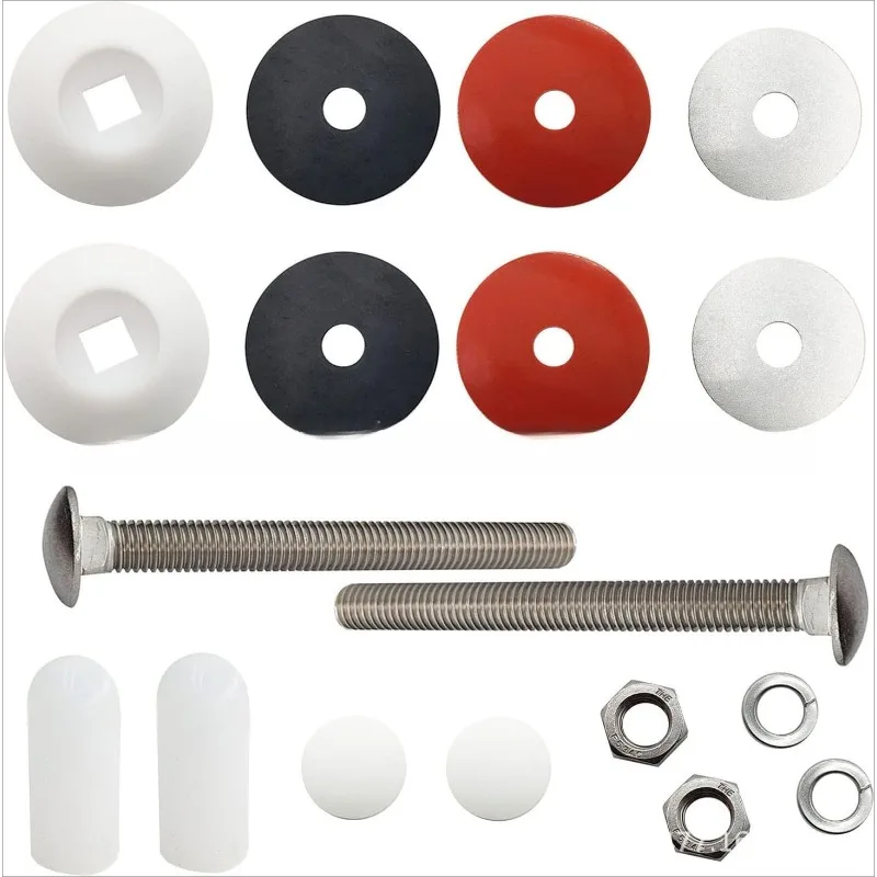 

DB-TB-M White Dive Board Mounting Bolt Kit for Replacing Double Hole Residential Board Pool