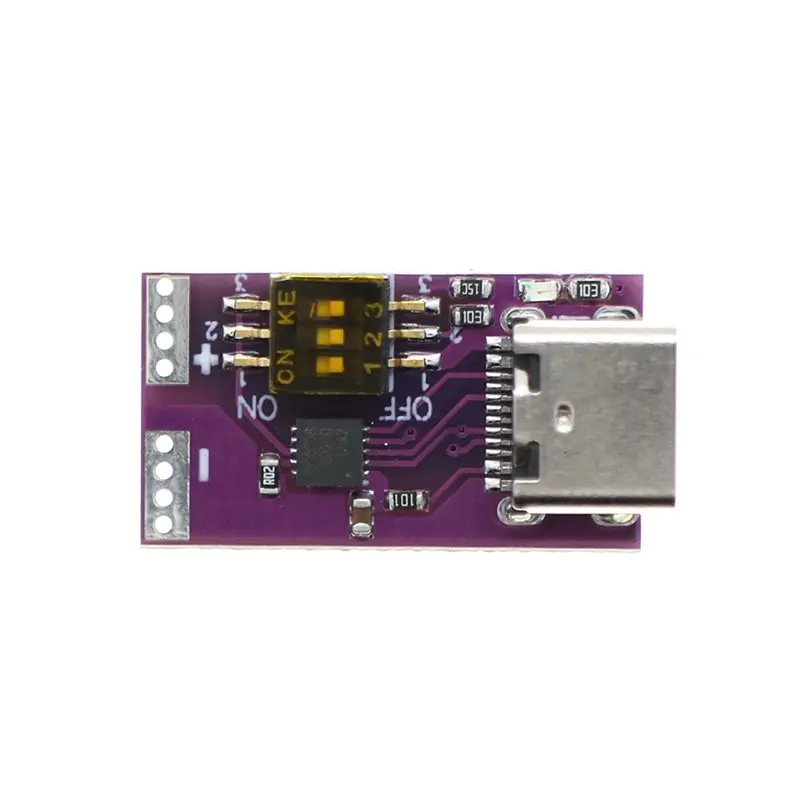 B76B 100W USB Type-C PD Fast Decoy Board Power Supply Charging Module 5V 9V 12V 15V 20V 5A Trigger