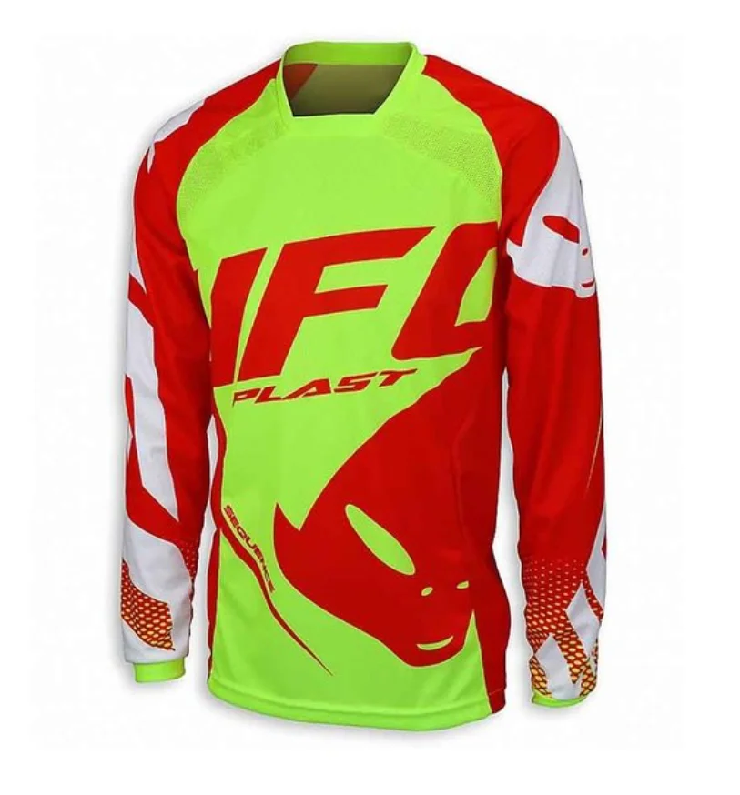 2023 MTB Trikot Herren BMX Moto Enduro Motocross Trikot MTB Trikot MX Radtrikot Fahrrad DH Sport-Shirt Downhill-Trikot – Detail 8