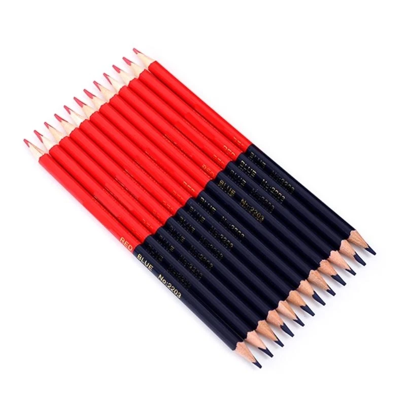 W89c 12pcs/Set Exbotable Pencils, предварительно заостренные для проверки раскраски карандаша