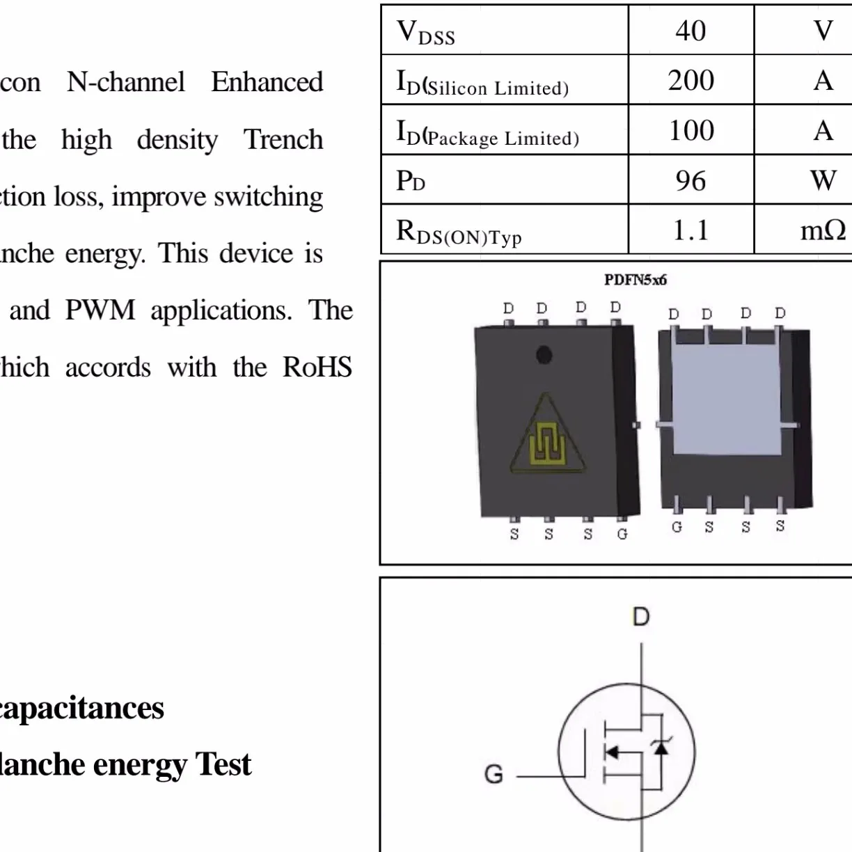 [10pcs]100%New Original: HGQ014N04B 014N04B - 200A 40V 1.1m Ω Low Internal Resistance Field effect MOS Transformer PDFN5X6