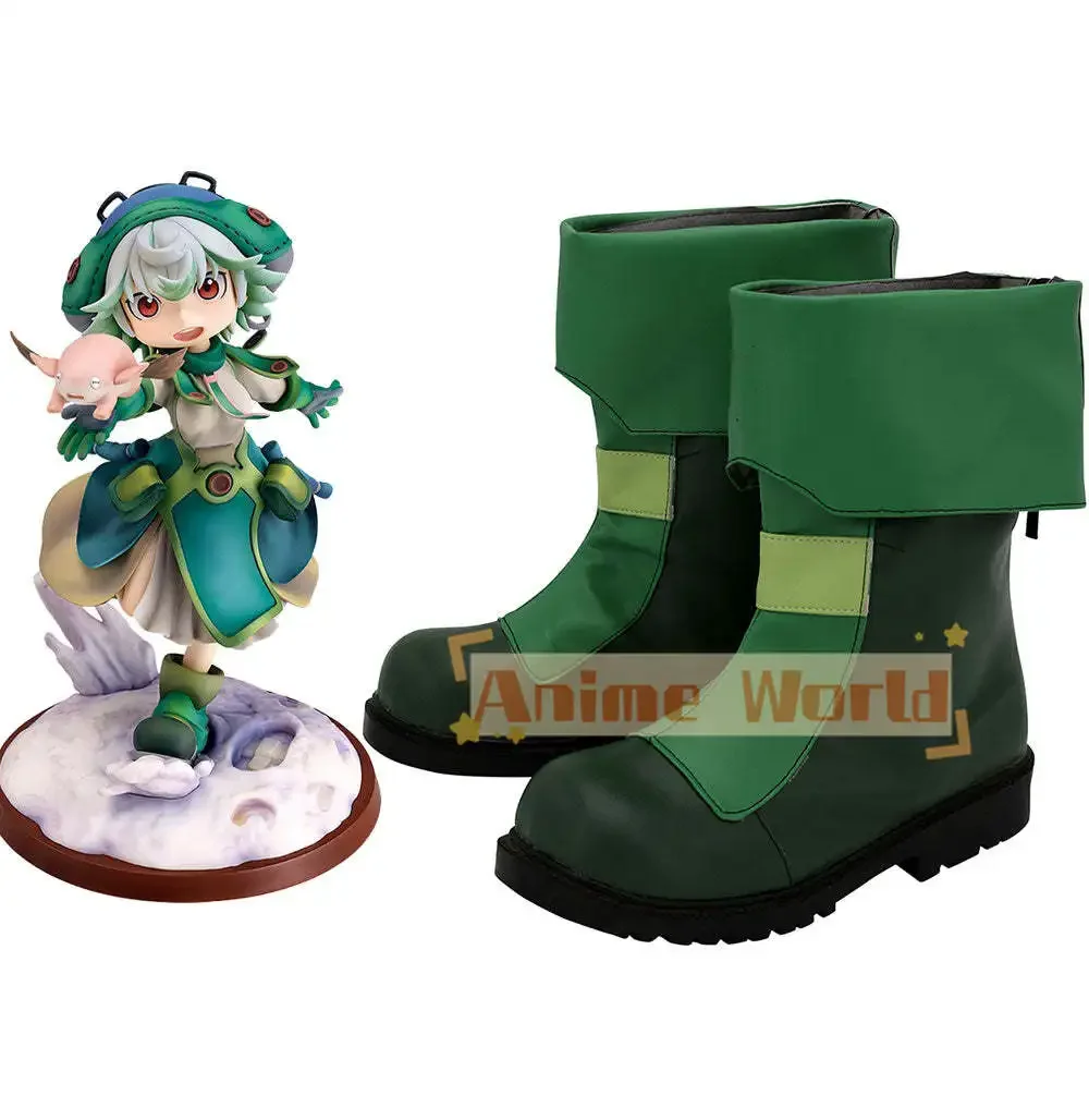 Made in Abyss Prushka คอสเพลย์ปาร์ตี้ฮาโลวีน PU หนัง Custom Made