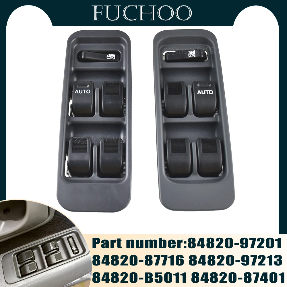 המפתח האלקטרוני לשלט חלון צד ימין/שמני עבור Daihatsu Gran Move G3 Sirion M1 Terios J1 YRV M2 84820-97201 – סקירה ובדיקה