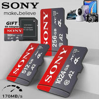 Sony-High Speed Mini SD Memory Card 1TB 512GB 256GB Class 10 Micro TF Flash Usb Pen Drive Card 128GB 64GB for Smartphone Cameras