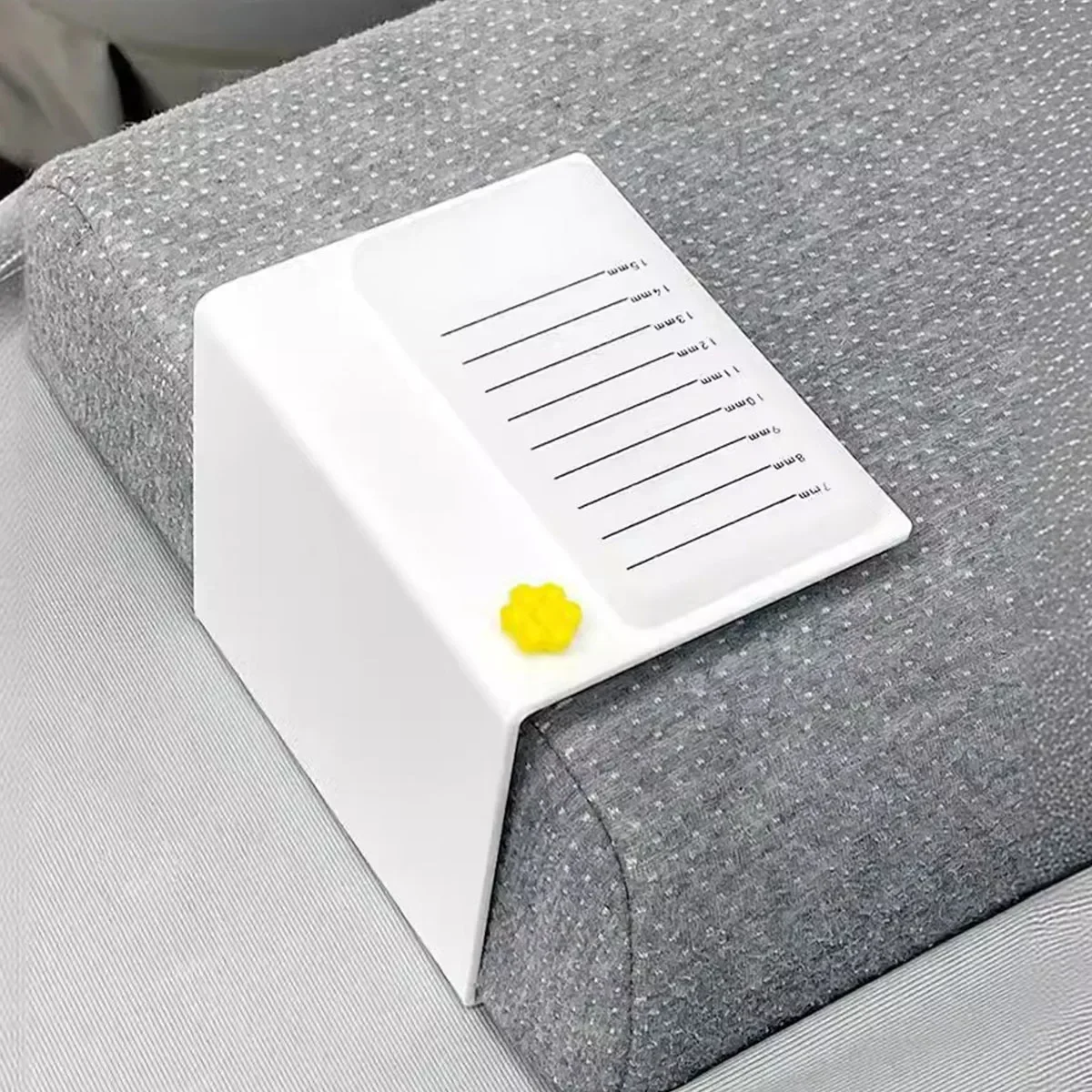 1pc cílios travesseiro console cílios extensão suporte profissional reutilizável conveniente cílios almofada cola titular ferramenta de maquiagem