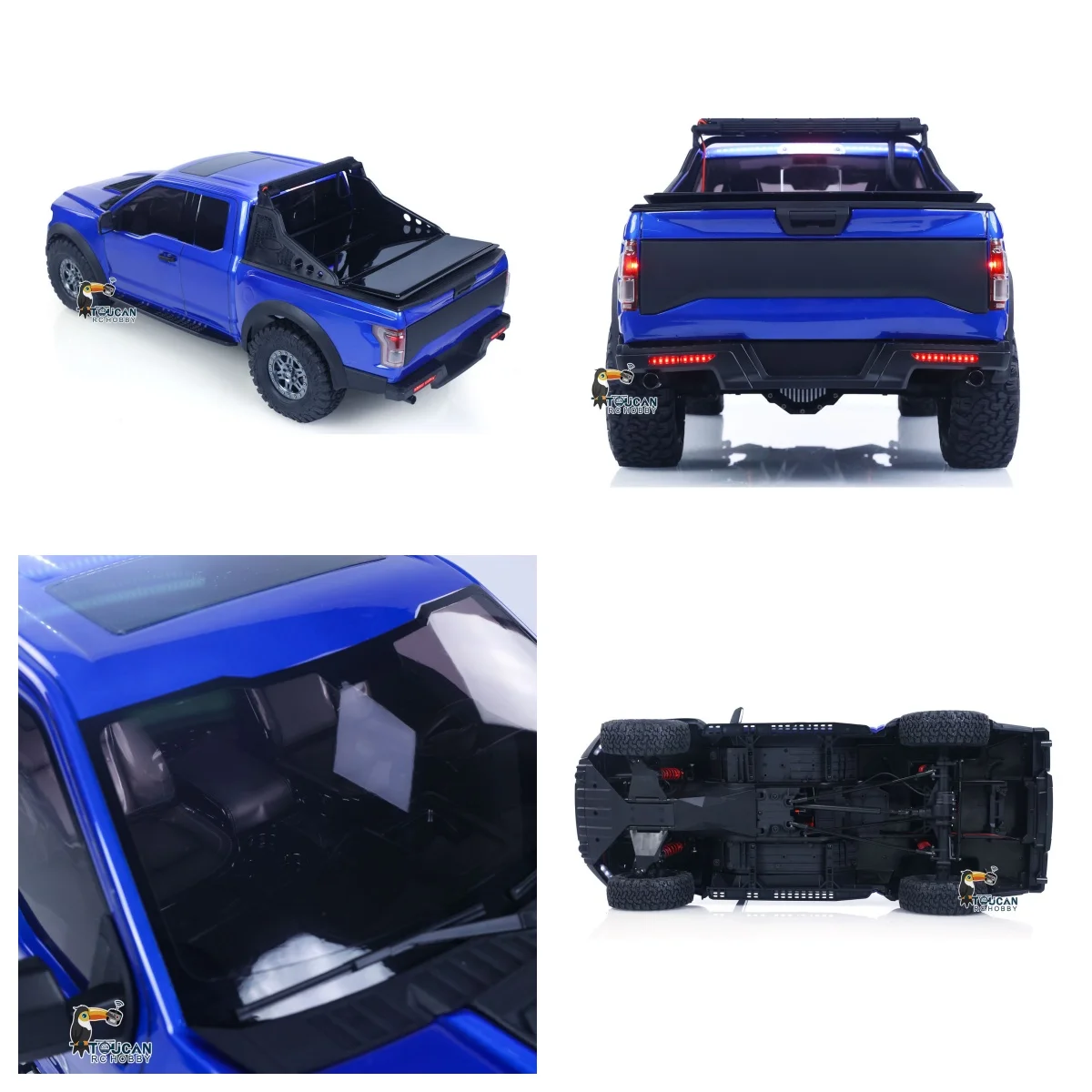 

TRACTION HOBBY 1/8 4×4 Гусеничный автомобиль с дистанционным управлением F150 RC Внедорожный альпинистский автомобиль Замок оси 2-скоростной коробка передач Металлическая ступица шестерни