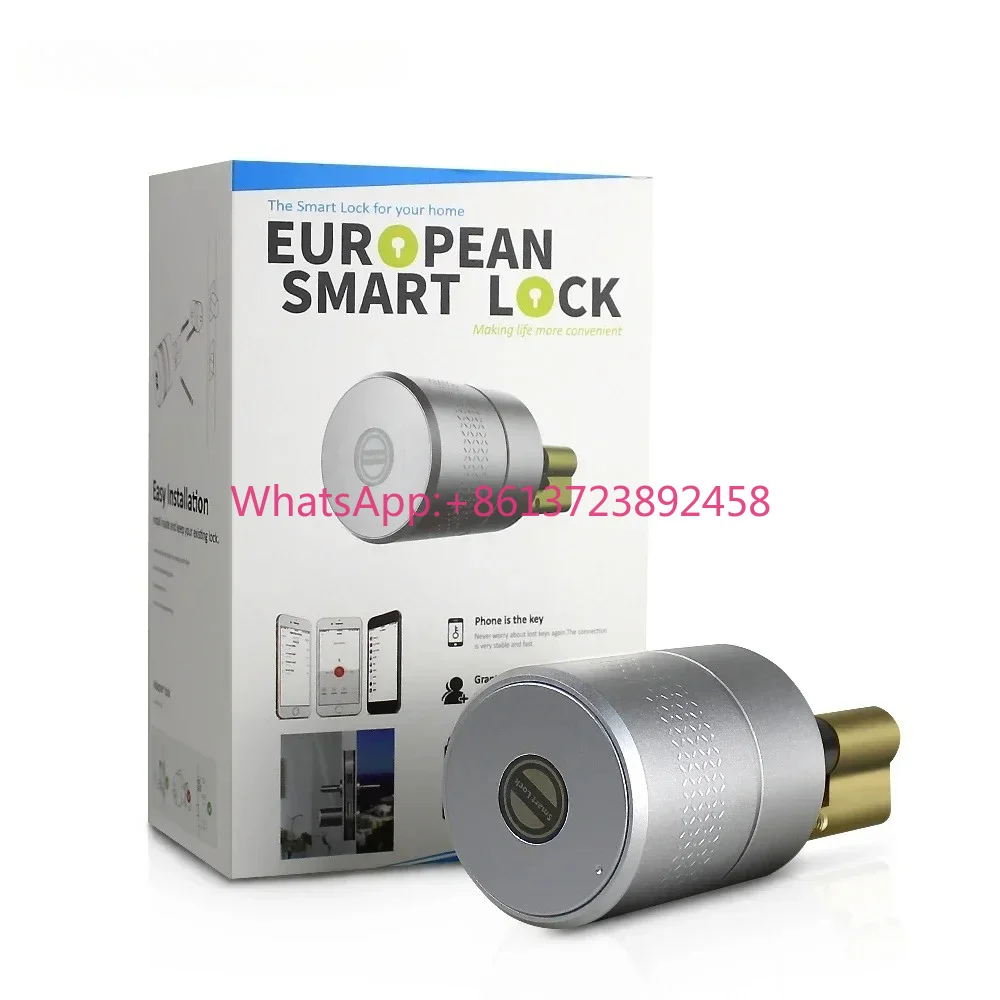 2025 Zemismart Tuya Zigbee Smart Lock Core Cylinder Intelligent Security Door Lock Encryption With Keys Work With Smart Life App
