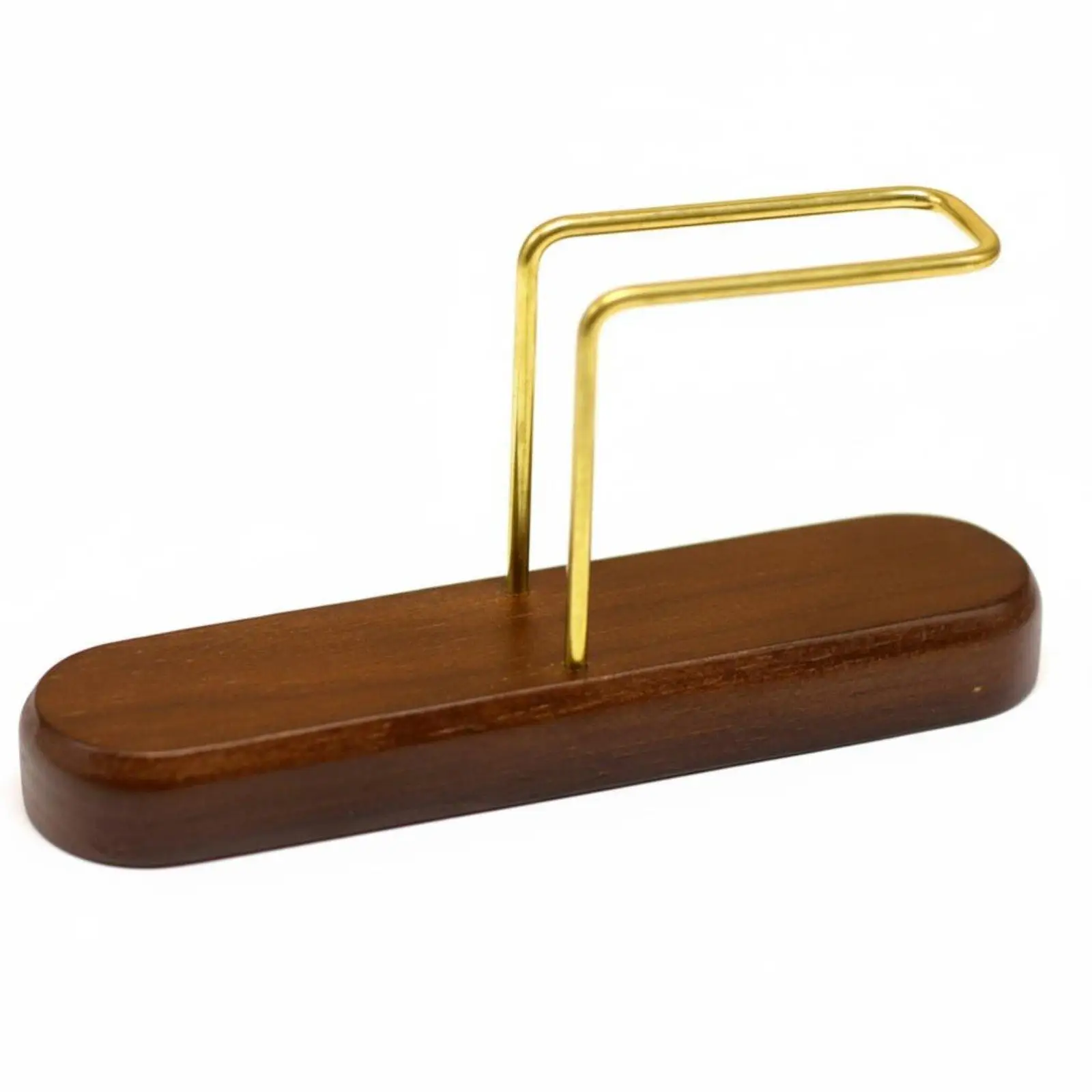 Wood Coffee Strainer Holder Minimalist Design Fan-Shaped Strainer Paper Rack Smooth Polished Finish for Home Baristas, Cafe - view 2