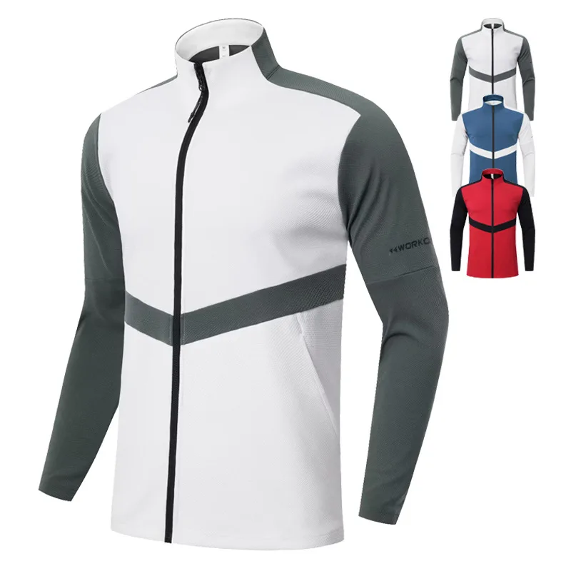 

Mens Jogging Fitness Training Jackets Tops Gym Workout Hoodies Zipper Sweatshirt for Running Football Jersey Coat Sportswear