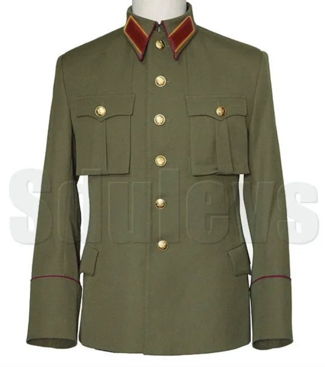 

Soviet Uniform Officer Informal Jacket Customized Men Coat Vintage