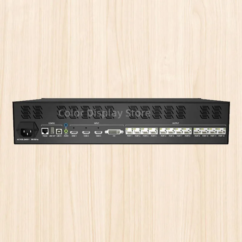 Colorlight X12 Full Color RGB Module Rental Screen Video Wall Controller LED Display Screen Video Processor Supports DVI HDMI