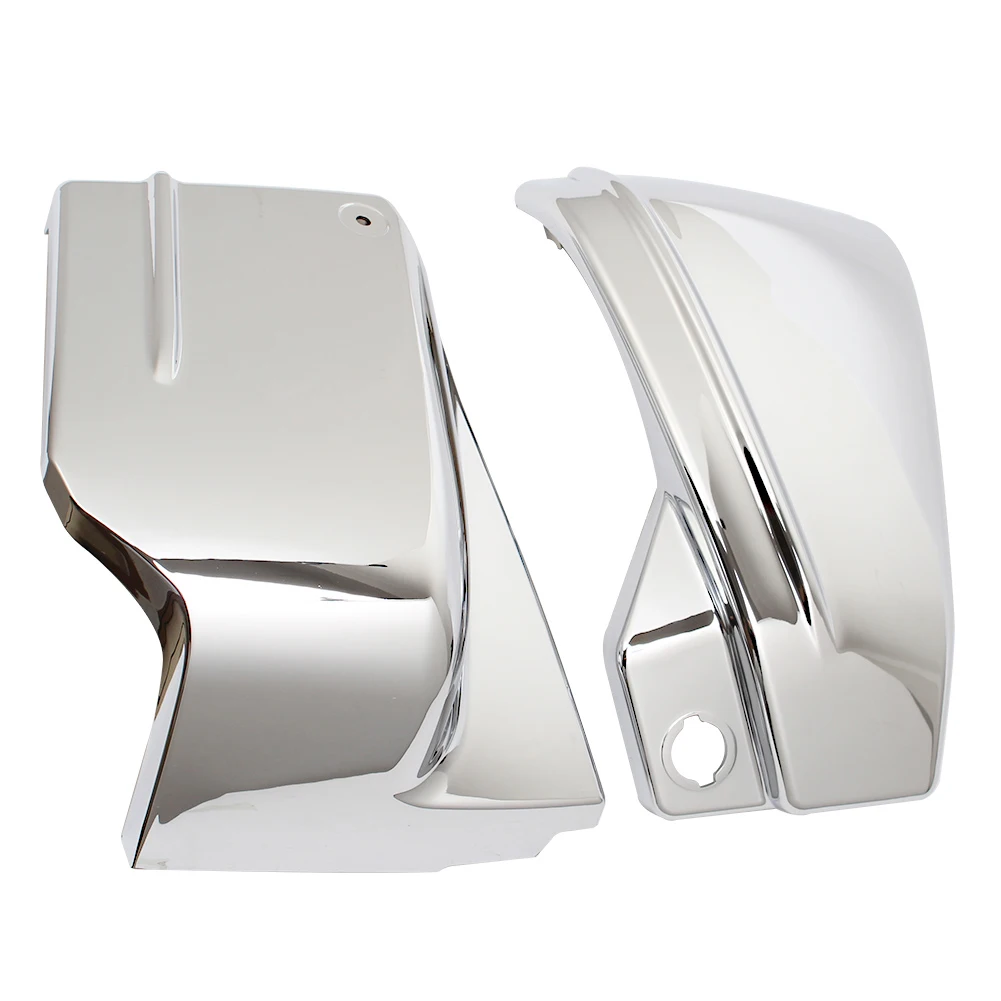 Motorcycle Chrome ABS Battery Side Cover Fairing For Yamaha V-Star 650 Dragstar 650 XVS650 All Year